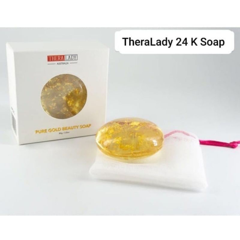 Thera Lady Australian 24k pure gold Soap 80gr