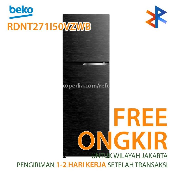 Kulkas BEKO RDNT271I50VZWB Free Ongkir