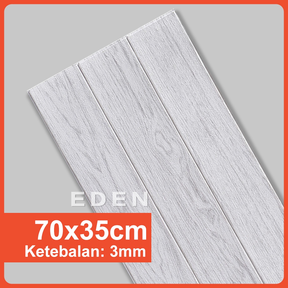 Wallpaper Dinding Foam Motif Kayu 3D serat kayu Stiker-EDEN_BY-2-MINI