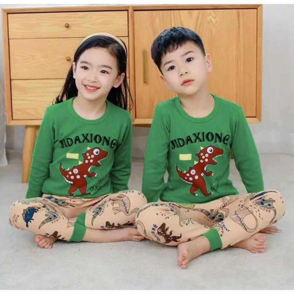 dealshop SALE BAJU TIDUR ANAK BAHAN KAOS PREMIUM-STELAN 066