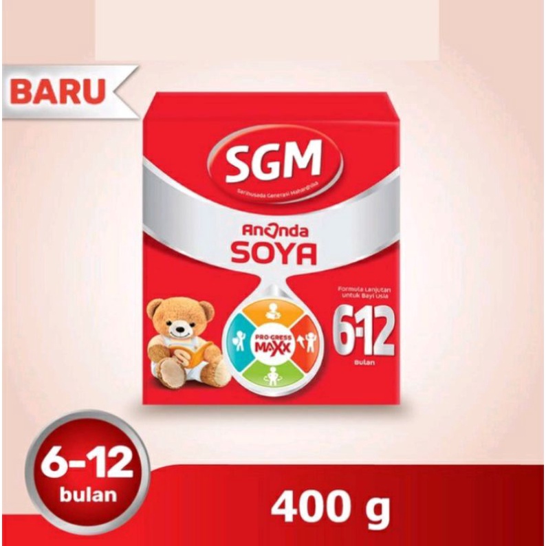Susu SGM Ananda Soya 6-12 400g