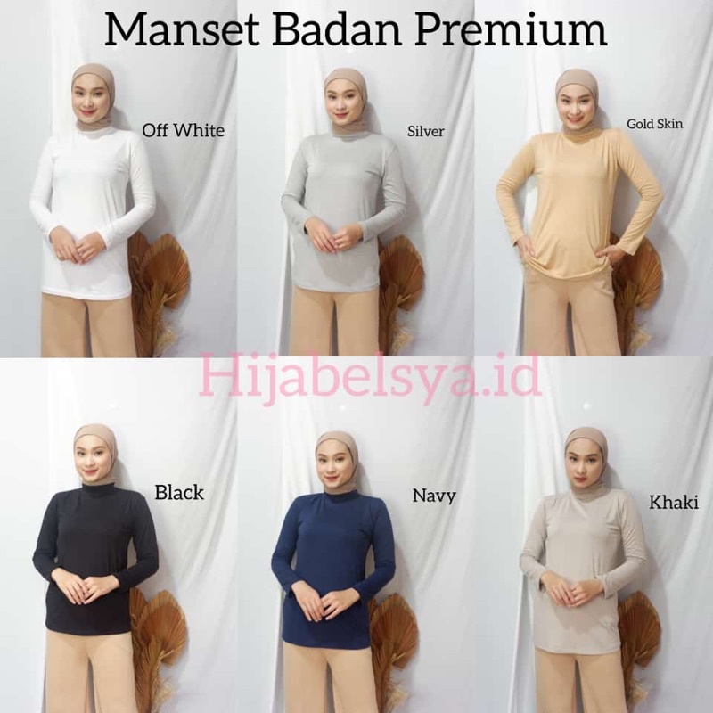 Manset Premium Basic Turtleneck All Size, Manset Badan Kaos , Manset Uniklo, Manset badan jumbo, Manset Badan All Size-2