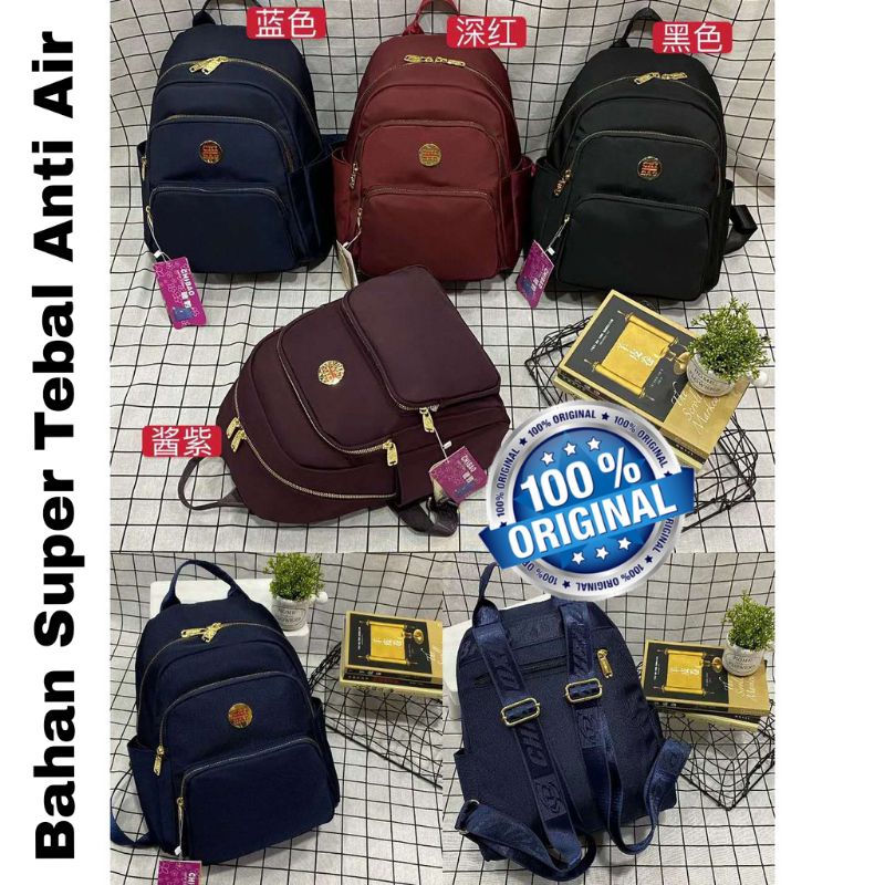 ORIGINAL Tas Ransel Chibao Wanita IMPORT KOREA  Anti Air Super Best Seller Terbaru