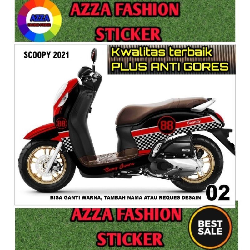 Sticker decal Scoopy 2021 Full Body Sticker Scoopy 2021 Full body Sticker Scoopy 2021 Full body 02