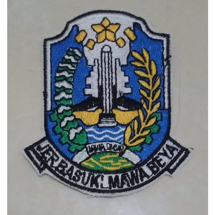 BET BORDIR LOGO PEMPROV PROVINSI JATIM,JAWA TIMUR JER BASUKI MAWA BEA