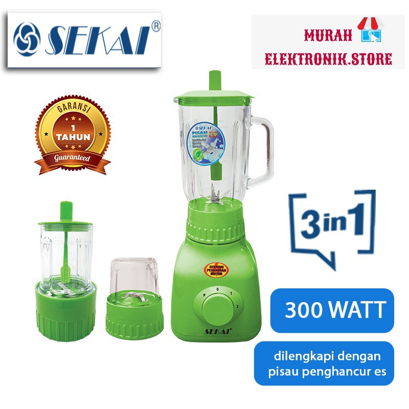 Sekai Blender BL 752 GL 3 In 1