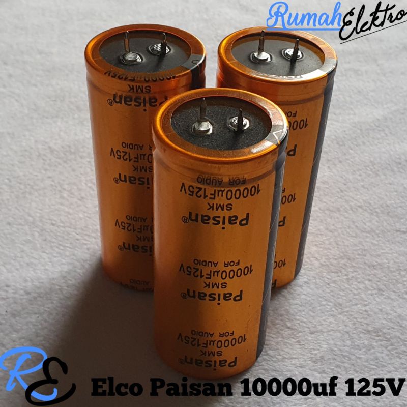 Elco Paisan 10000uf 125V ORI
