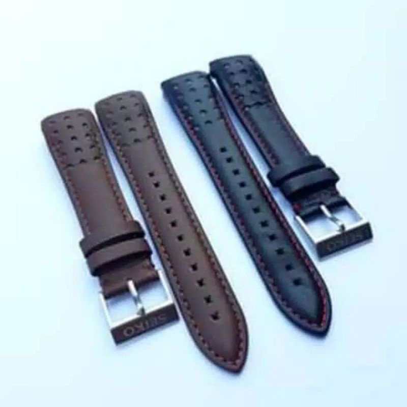 Strap Tali Kulit Jam Seiko Sportura 21mm