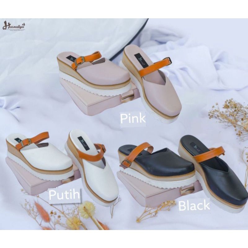 IVY ShOES BY HASNALIYA ORI.|WEDGES MUSLIMAH | SEPATU SANDAL KEREN | READY SIAP KIRIM