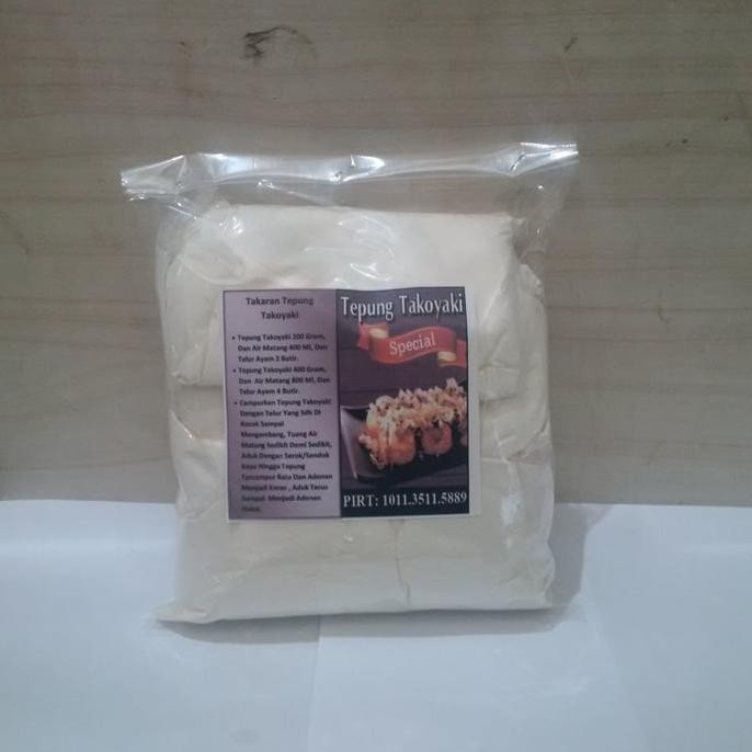 

PROMO ENAK tepung takoyaki -1Kg Terlaris