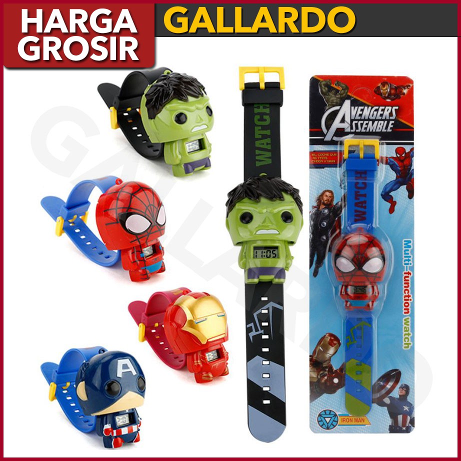 GALLARDO Jam Tangan Karakter Anak / Jam Tangan Cartoon / Jam Arloji / Jam Digital / Jam Anak GDA008