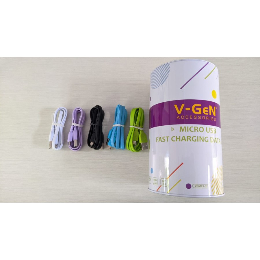 V-Gen Vgen VCMC3-01 Kabel Data Charger USB Micro Original Resmi