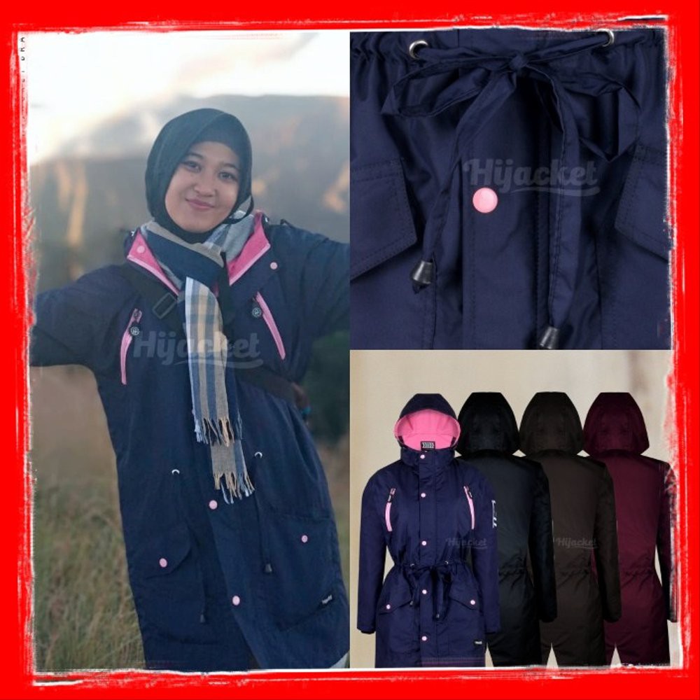 JAKET PARKA WANITA JAKET ADVENTURE HIJACKET ORIGINAL MONTIX NAVY HIJACKET  Grosir