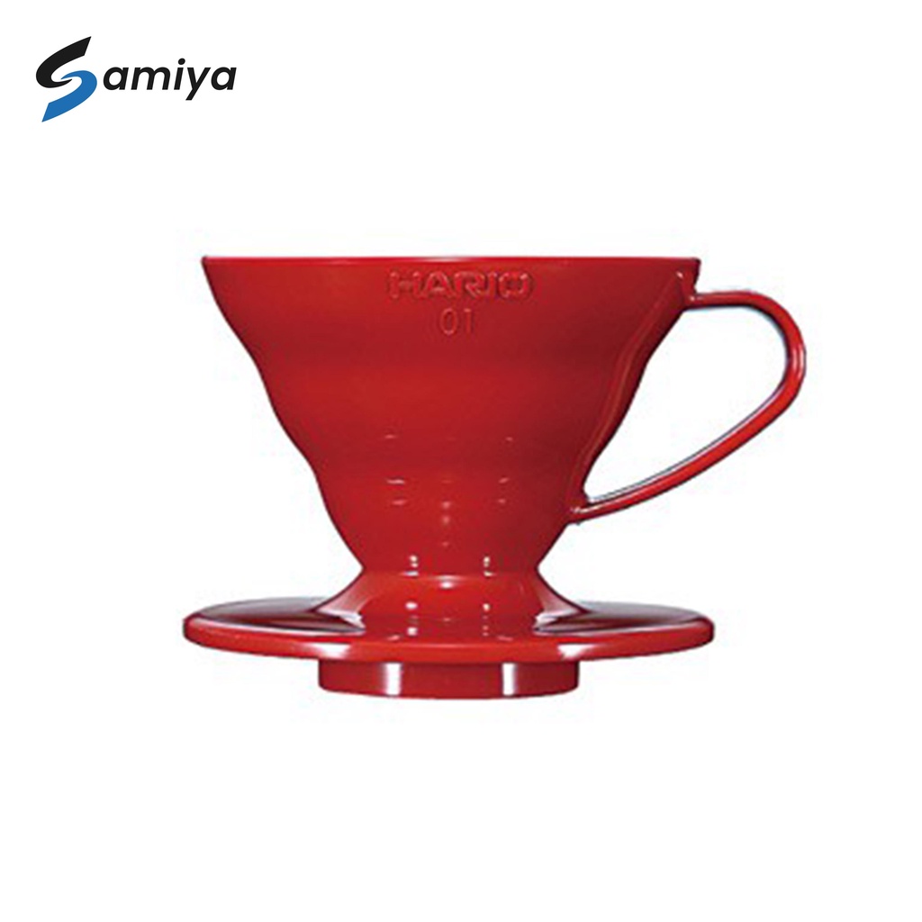 Hario V60 Plastic Coffee Dripper Red 01 VD-01R