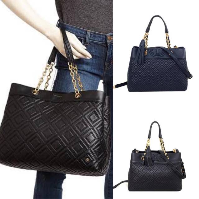 fleming triple compartment tote tory burch