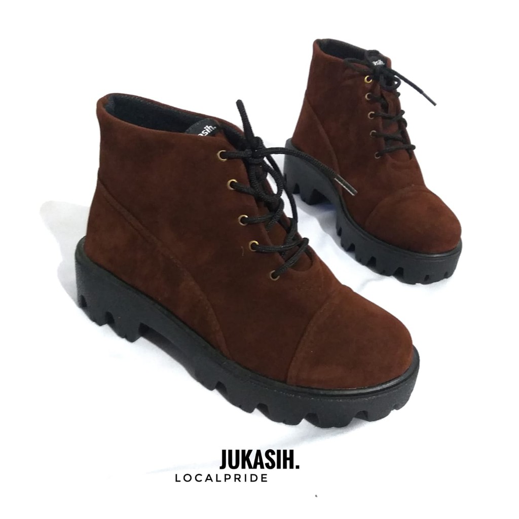 EL-014 sepatu boot wanita PDL