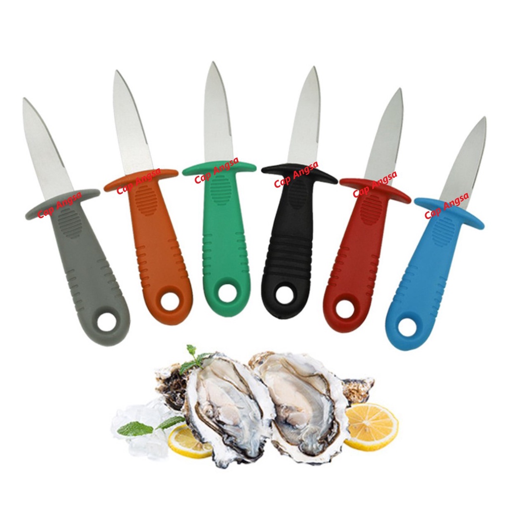 OYSTER KNIFE PISAU PEMBUKA TIRAM KERANG SHELL FISH CUNGKIL CANGKANG CONGKEL SHUCK KNIFE