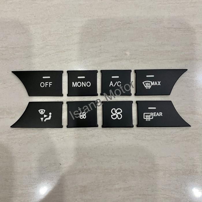 Cover AC Mercedes W204 W212 C E CLA hitam bukan stiker sticker