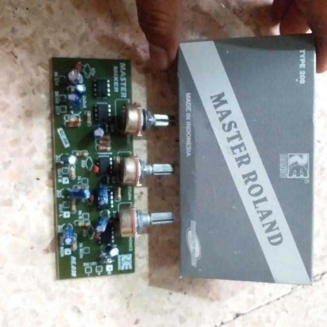 kit audio master mixer roland