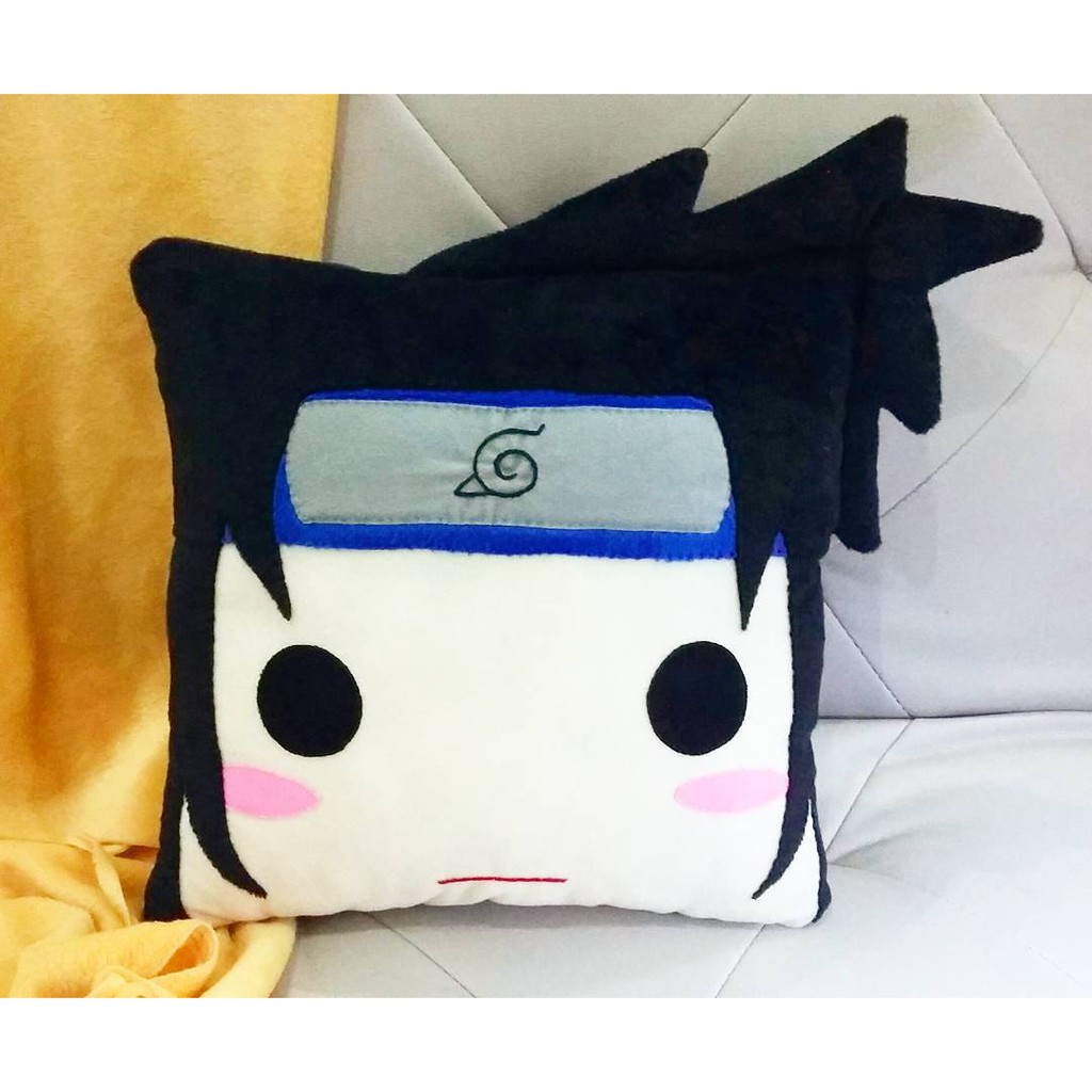 Bantal Boneka Handmade Karakter Sasuke Uchiha