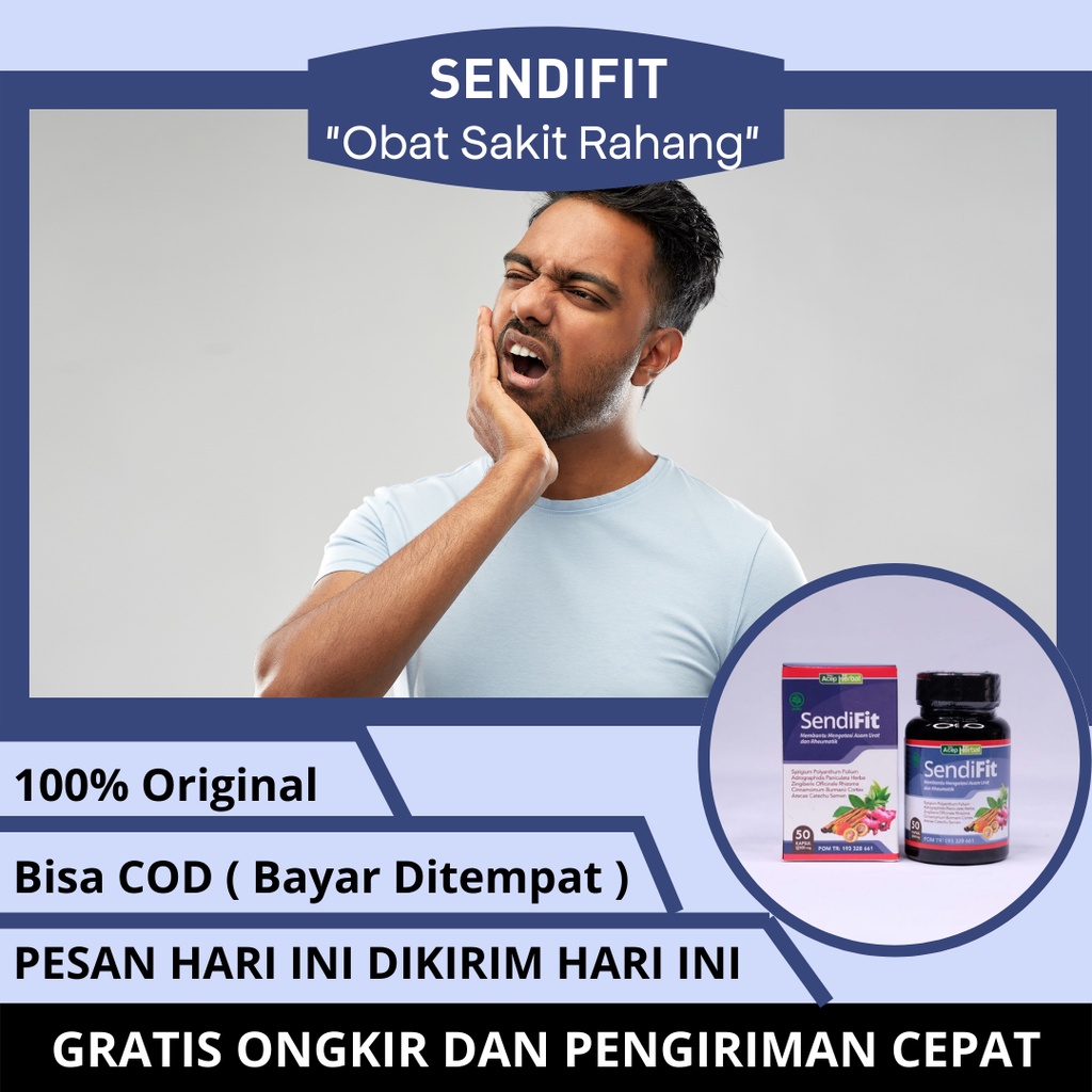 Obat Sakit Rahang, Obat Rahang Bengkak, Obat Rahang Kaku, Otot Rahang Tegang, Obat Nyeri Rahang, Obat Rahang Sulit Mengunyah, Obat Nyeri Tulang Rahang, Obat Rahang Sering Pegal, Obat Nyeri Sendi Rahang Dengan SendiFit