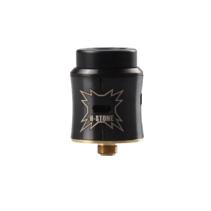 H-Stone Stith 24 RDA Atomizer - BLACK [Clone] [ Vapor ] [ Vape ]