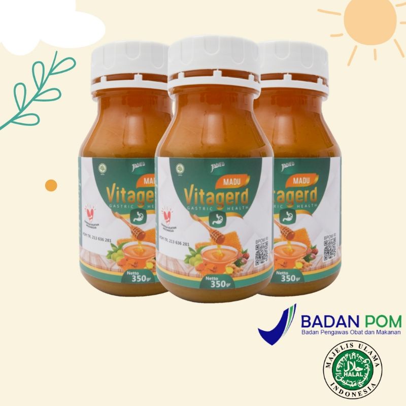 

BISA COD - Obat Asam Lambung Madu Herbal VITAGERD ASLI Ampuh Mengatasi Maag Lambung Kronis Gerd Axienty Mual Dan Asma ORI BERGARANSI 100%