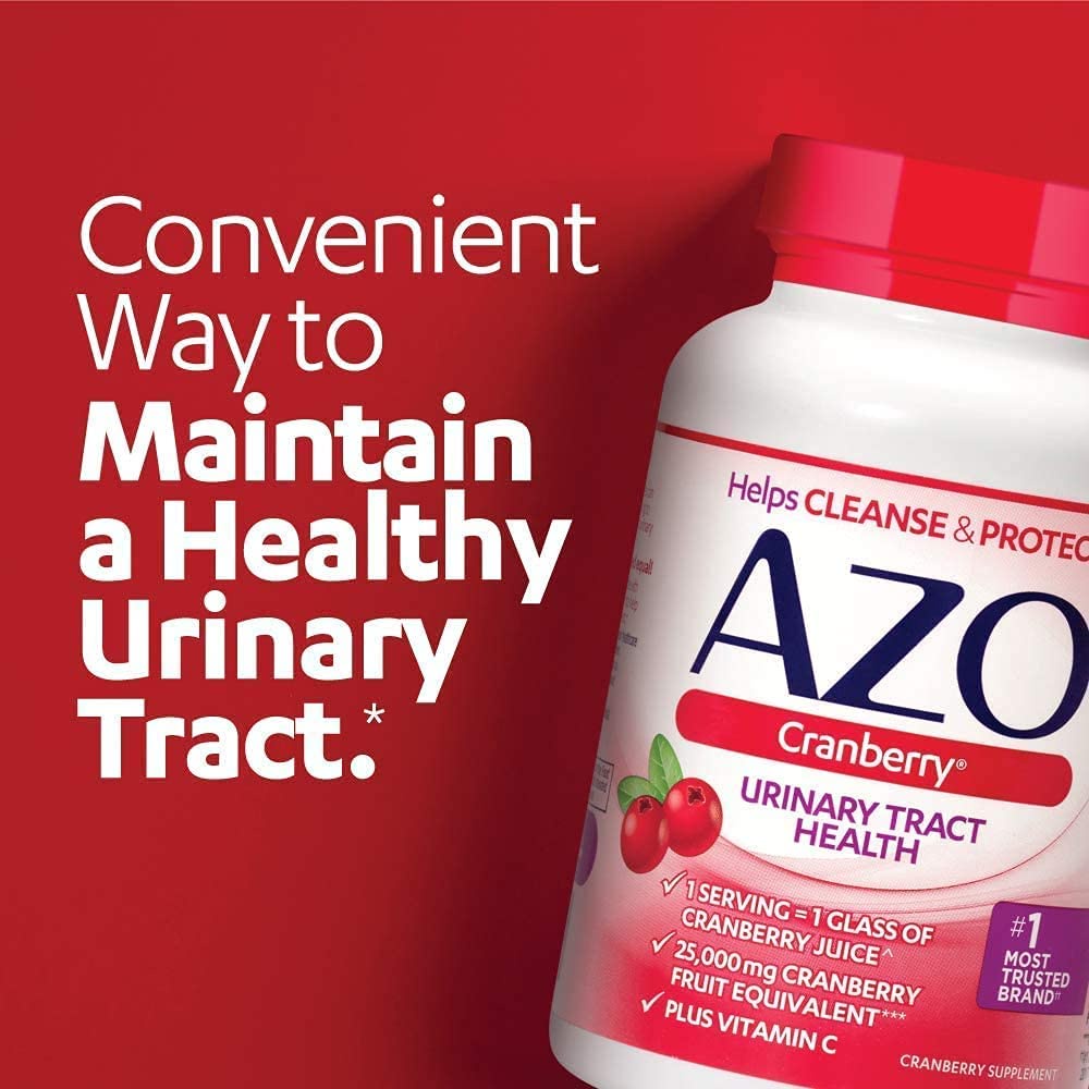 Azo Cranberry Urinary Tract Health - Infeksi Kantung Saluran Kemih ISK atau UTI &amp; Pain Relief