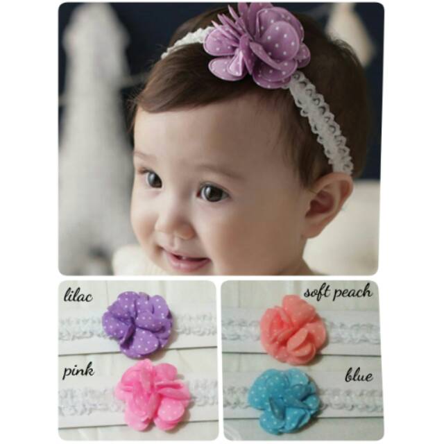 BANDANA BANDO PITA ANAK BAYI BABY HEADBAND HAIRBAND