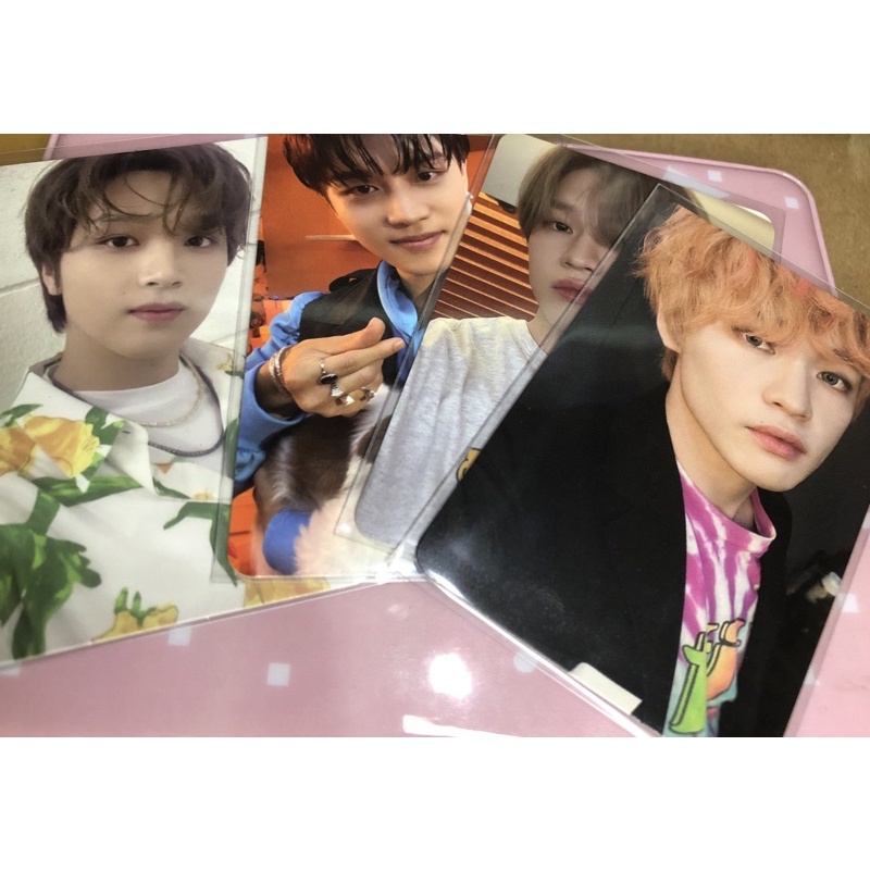 pc haechan kihno (hello ver), pc taeil (sticker/pb ver), pc cafe chenle, pc ar selca renjun, pc jung