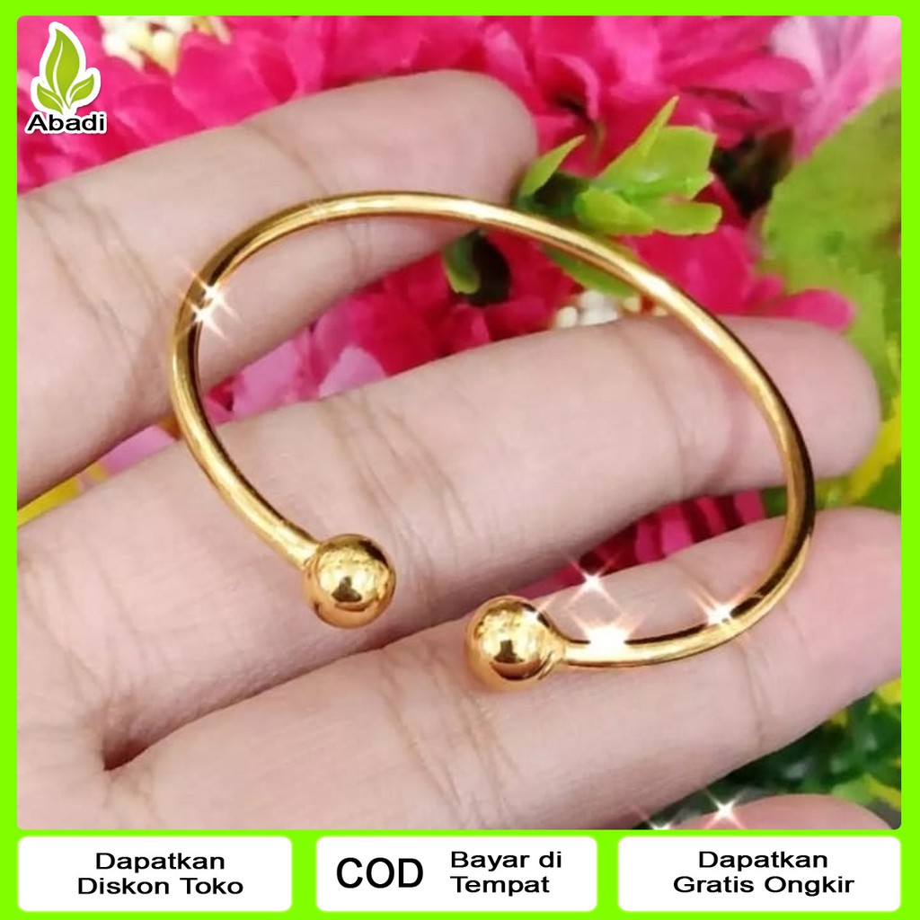 Gelang Anak emas muda asli kadar 24k free surat bisa COD
