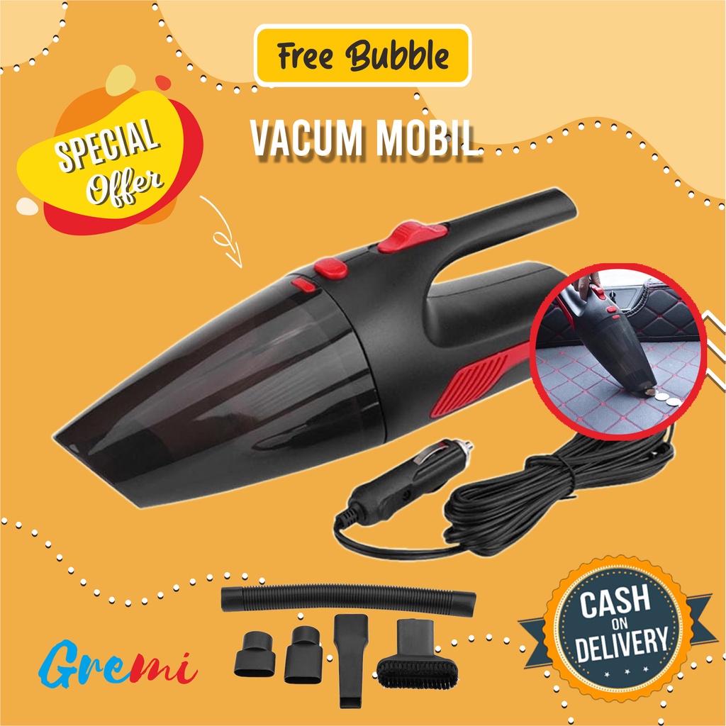 Vacum Mobil Vacuum Cleaner Penyedot Debu Portable Mini Penghisap Debu Fakum Facum Vakum Praktis