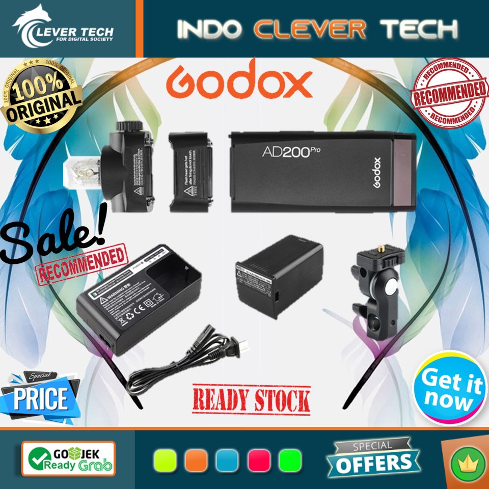 Godox AD200Pro TTL Pocket Flash