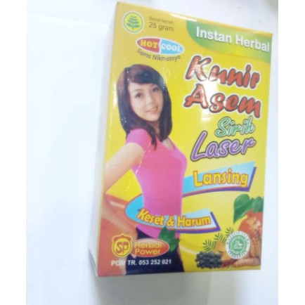 

Kunir Asem Sirih Laser Langsing Sabdo Palon 1Box Isi 5Sachet