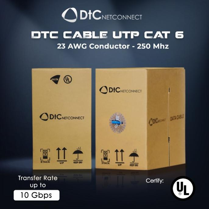 Dtc Kabel Utp Cat.6 Blue