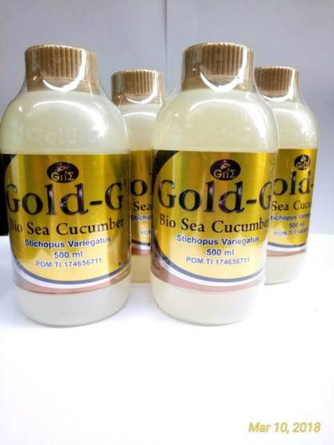 Jelly Gamat Sea Cucumber 500ml Asli