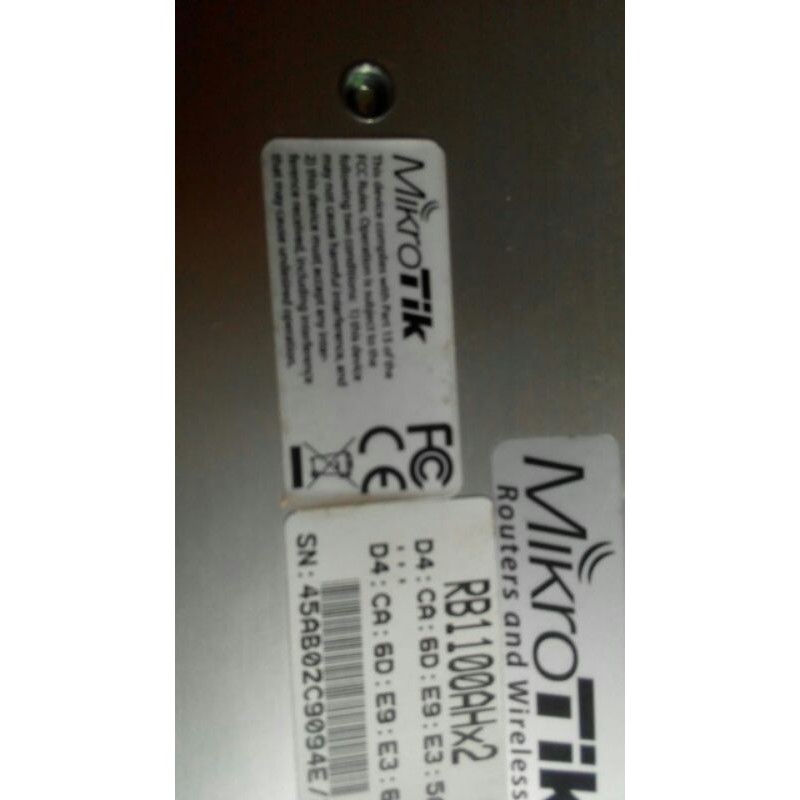 Mikrotik rb1100Ahx2