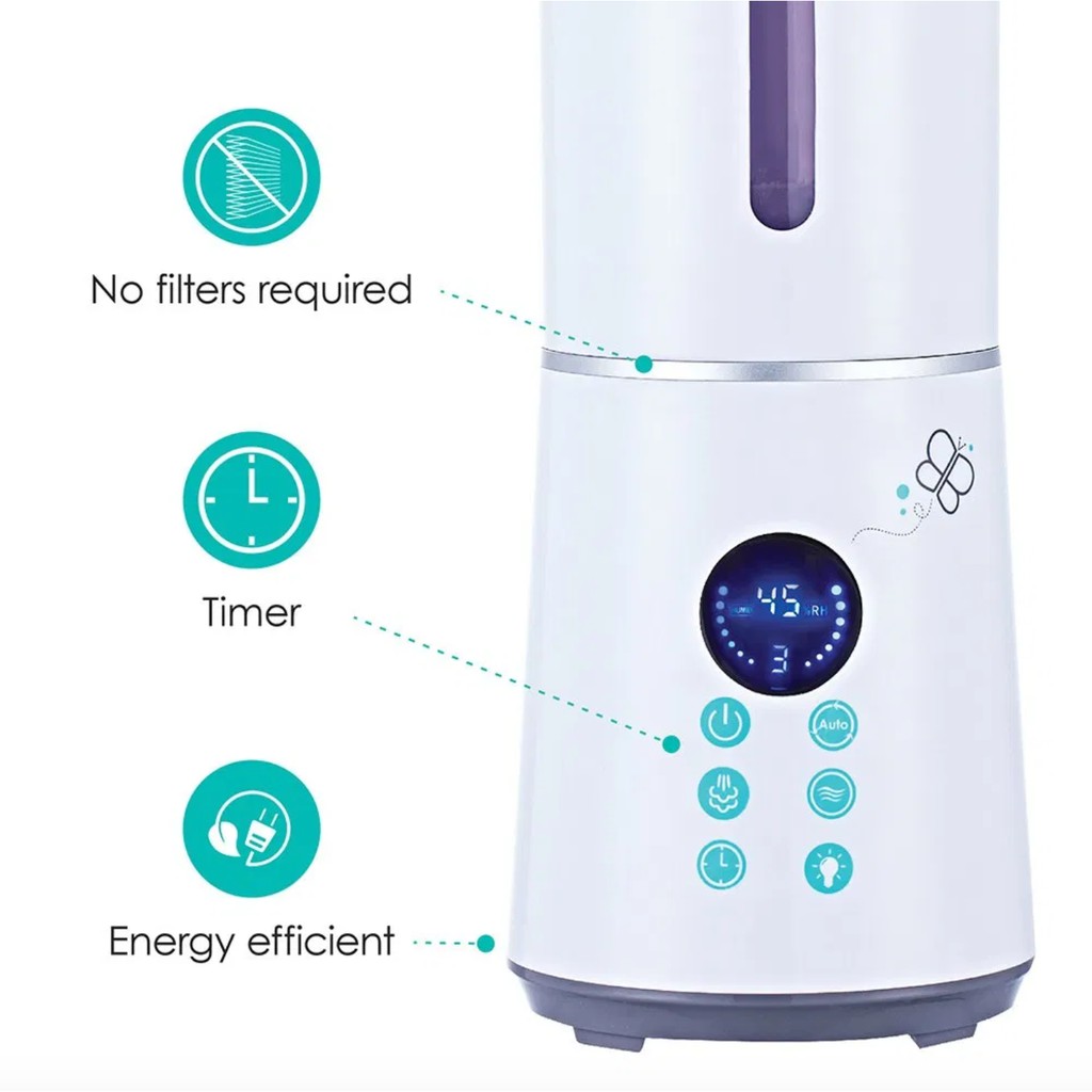 Bbluv Ümi – 3-in-1 Ultrasonic humidifier &amp; air purifier Umi - Pelembab Ruangan Kamar Anak Bayi