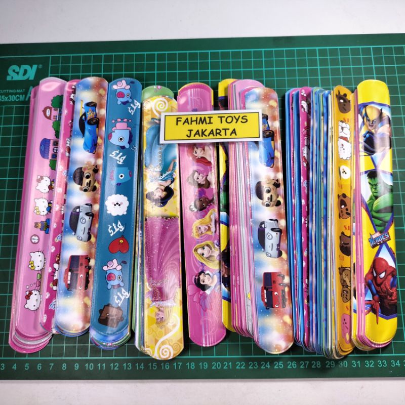 

RB 100 PCS Penggaris Lipat Besar Mainan Penggaris Karakter