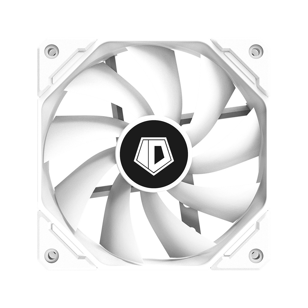 ID-COOLING TF-12025 ARGB SNOW White 120mm PWM Fan Case / Casing 12cm