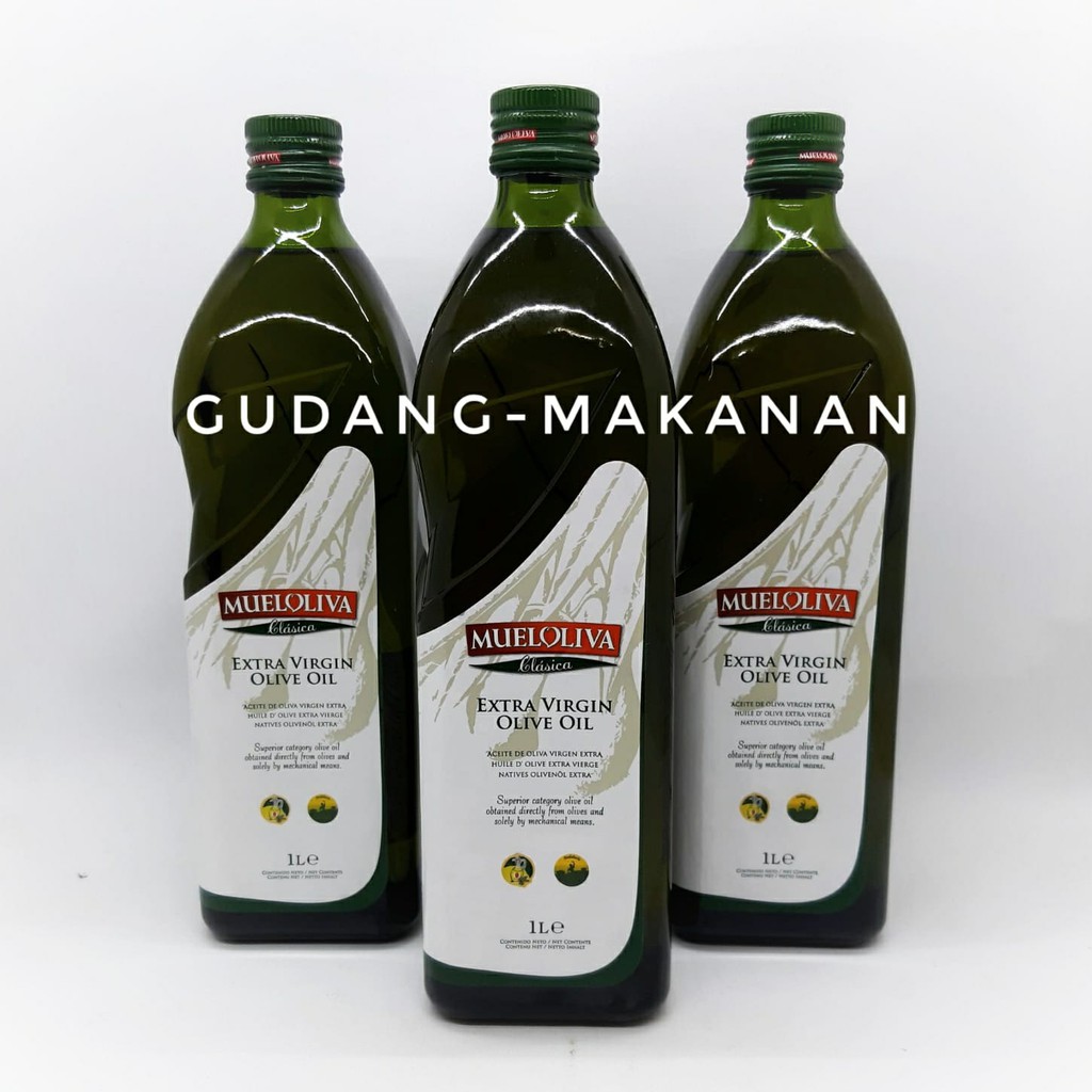 Minyak Zaitun Mueloliva Extra Virgin Olive Oil 1ltr