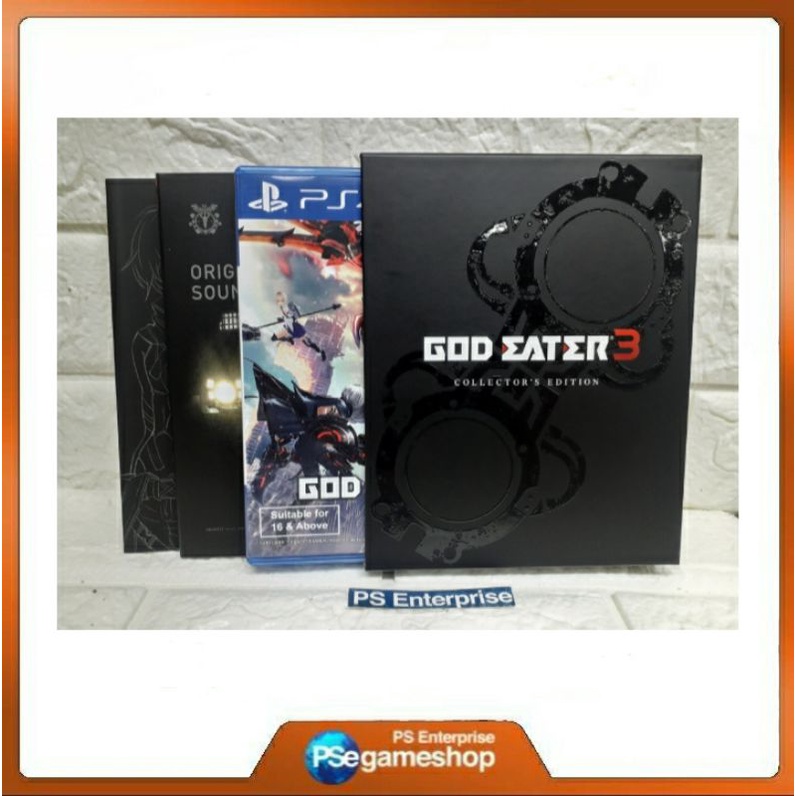 PS4 GOD EATER 3 [COLLECTOR'S EDITION] - Eng - R3 / noseal