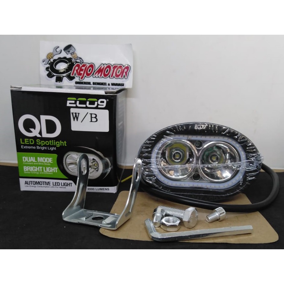 Lampu Led Sorot Atau Lampu Tembak QD Luminos (LED Putih & Biru) Original Luminos