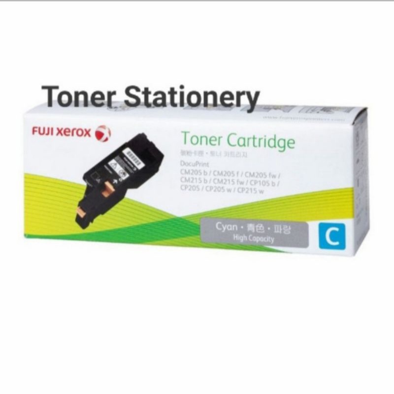Toner Fuji Xerox Cm205b Cm205f / Cm205fw / Cm215fw / Cp205w / Cp215w Cyan Original