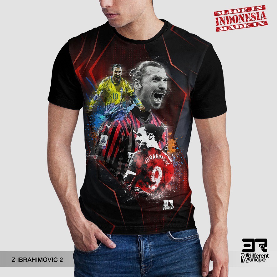 Kaos Print Legend Zlatan Ibrahimovic