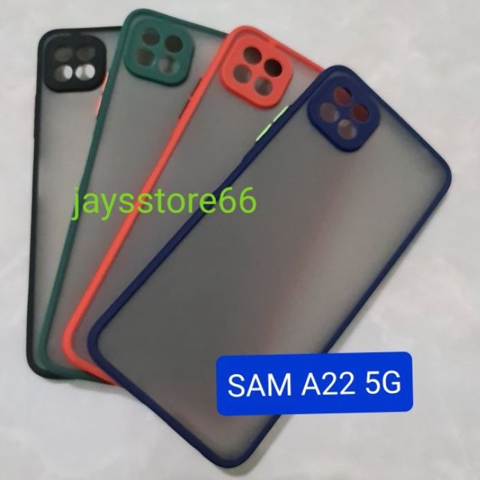 Silikon Case Dove My Choice Samsung A22 5G Pelindung Kamera