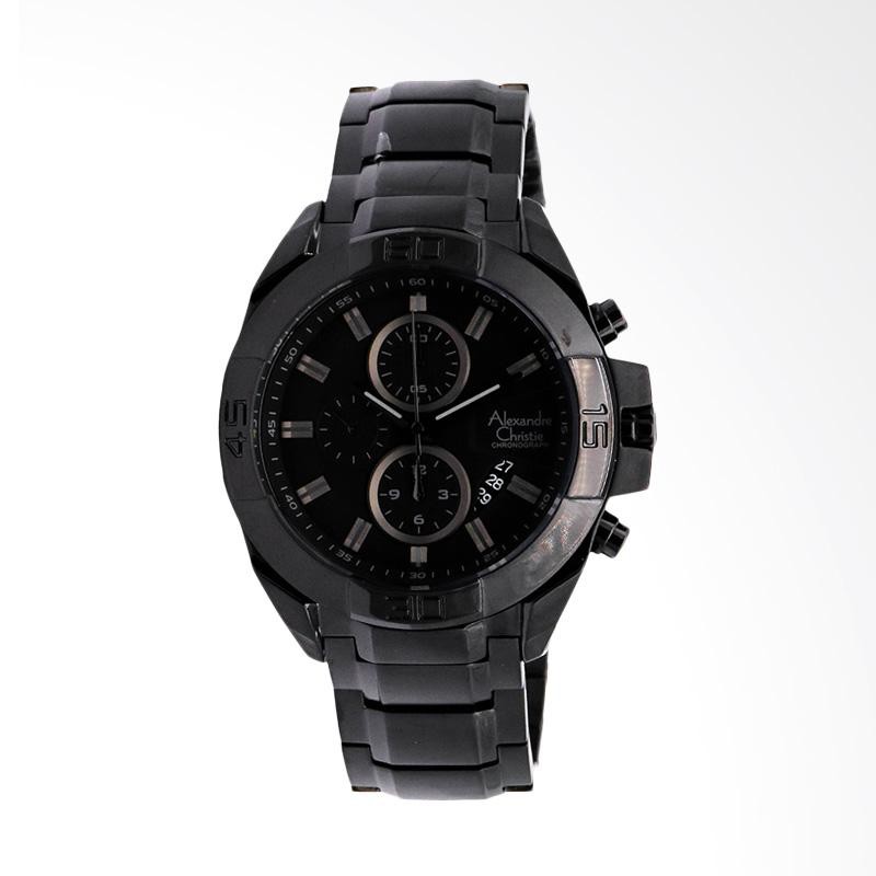 Alexandre Christie 6224 MC Pria Chronograph Original [Full black]