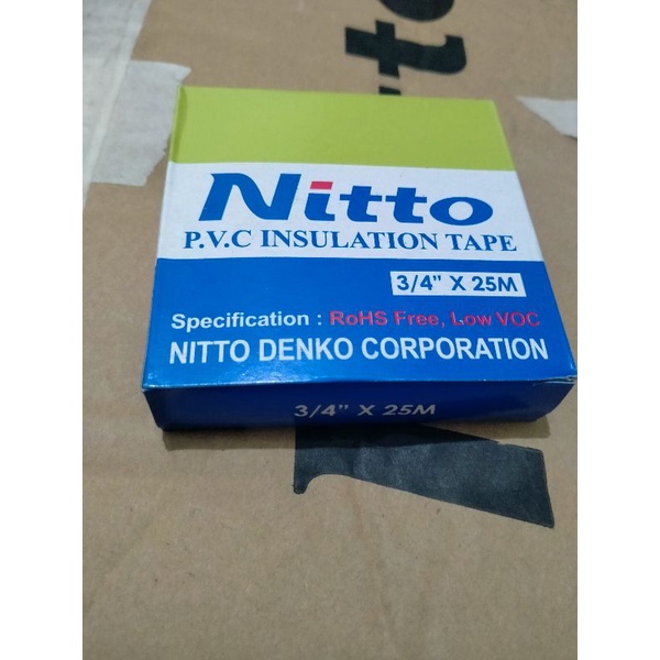 isolasi nitto isolasi kabel hitam nitto