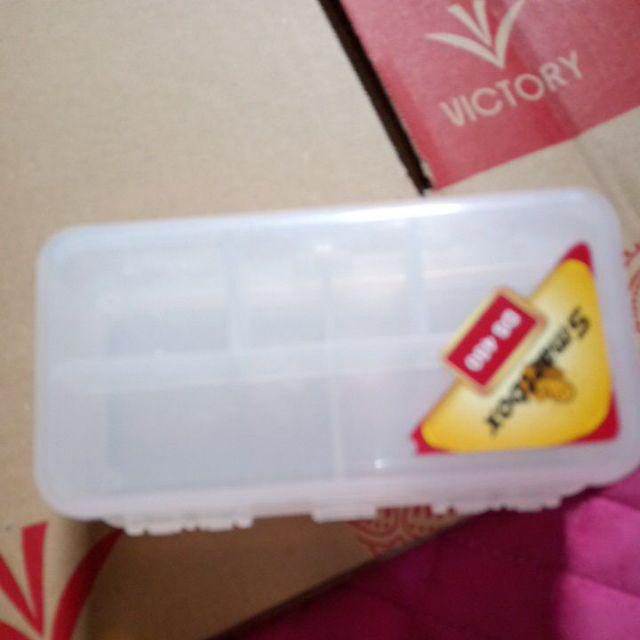 Kotak Penyimpanan Plastik Ds450 - Victory Smart Box Clear