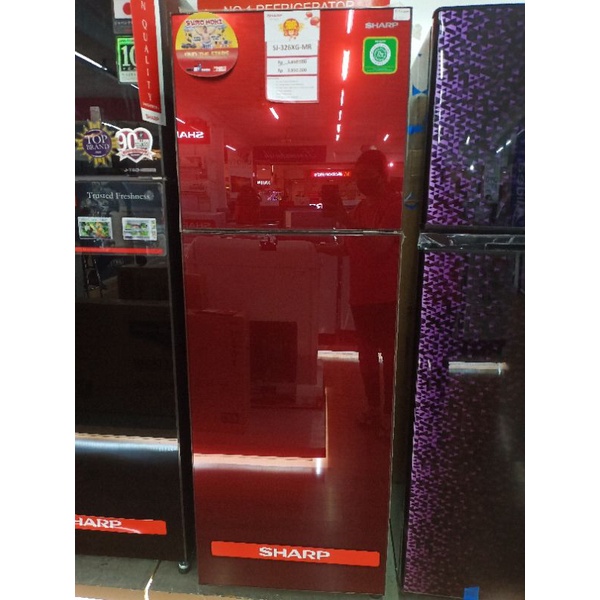 KULKAS SHARP 2 PINTU SJ 326 XGMS